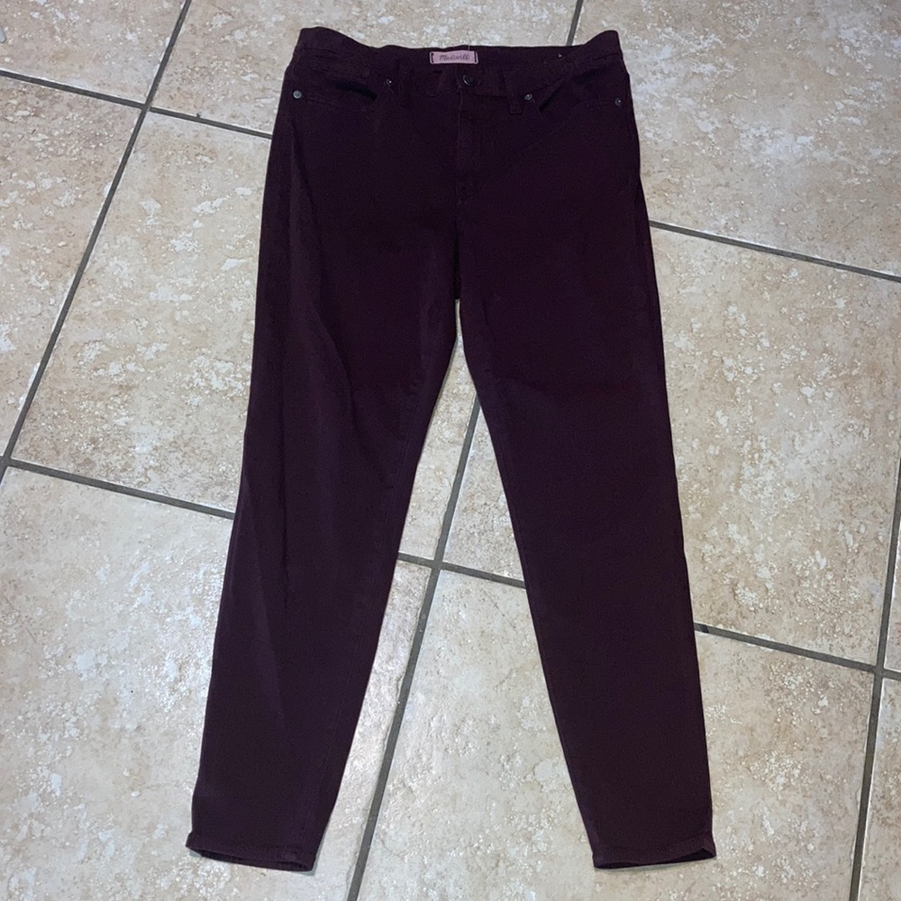 Madewell 9 inch high riser skinny skinny jeans 31 - Picture 1 of 3